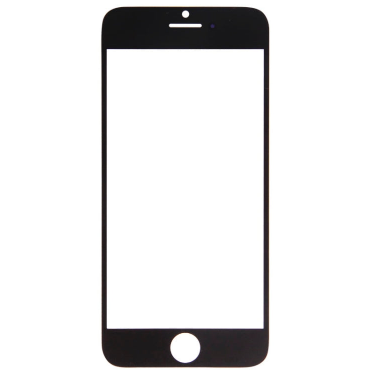 Front Screen Outer Glass Lens for iPhone 6(Black) - iPhone 6/6 Plus Parts by PMC Jewellery | Online Shopping South Africa | PMC Jewellery