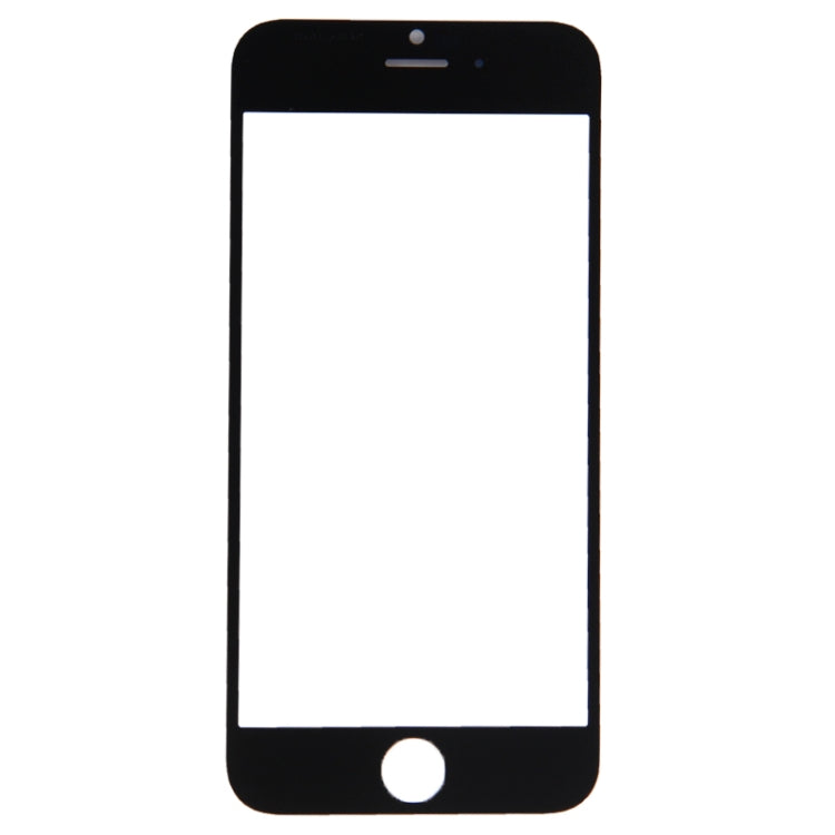 Front Screen Outer Glass Lens for iPhone 6(Black) - iPhone 6/6 Plus Parts by PMC Jewellery | Online Shopping South Africa | PMC Jewellery