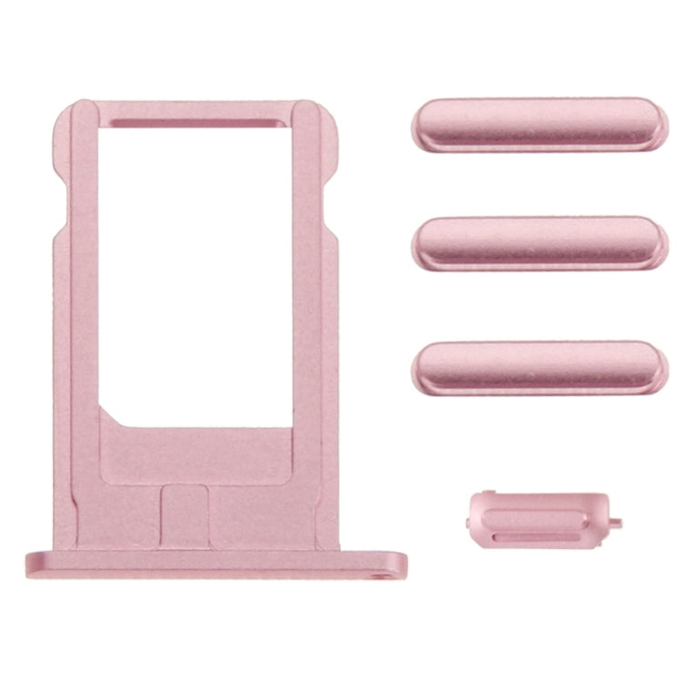 Full Assembly Housing Cover for iPhone 6, Including Back Cover & Card Tray & Volume Control Key & Power Button & Mute Switch Vibrator Key(Pink) - iPhone 6/6 Plus Parts by PMC Jewellery | Online Shopping South Africa | PMC Jewellery