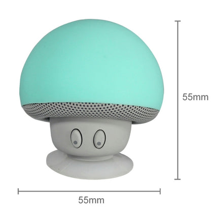 Mushroom Shape Bluetooth Speaker with Suction Holder(Green) - Desktop Speaker by PMC Jewellery | Online Shopping South Africa | PMC Jewellery