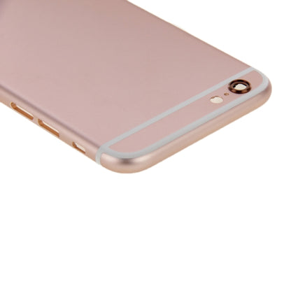 6 in 1 for iPhone 6 (Back Cover + Card Tray + Volume Control Key + Power Button + Mute Switch Vibrator Key + Sign) Full Assembly Housing Cover(Rose Gold) - iPhone 6/6 Plus Parts by PMC Jewellery | Online Shopping South Africa | PMC Jewellery