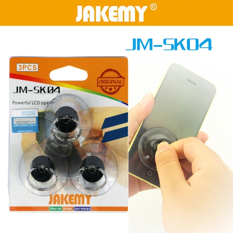 JAKEMY JM-SK04 Universal Suction Cup (Powerful LCD Opener, 3 PCS) for iPhone 6 & 6 Plus / iPad / Samsung / HTC / Sony - Sucker by JAKEMY | Online Shopping South Africa | PMC Jewellery