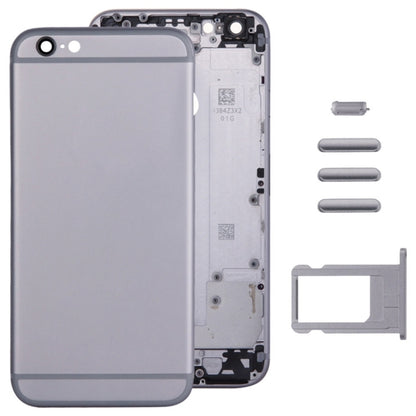 Full Assembly  Housing Cover for iPhone 6 Plus, Including Back Cover & Card Tray & Volume Control Key & Power Button & Mute Switch Vibrator Key(Grey) - iPhone 6/6 Plus Parts by PMC Jewellery | Online Shopping South Africa | PMC Jewellery