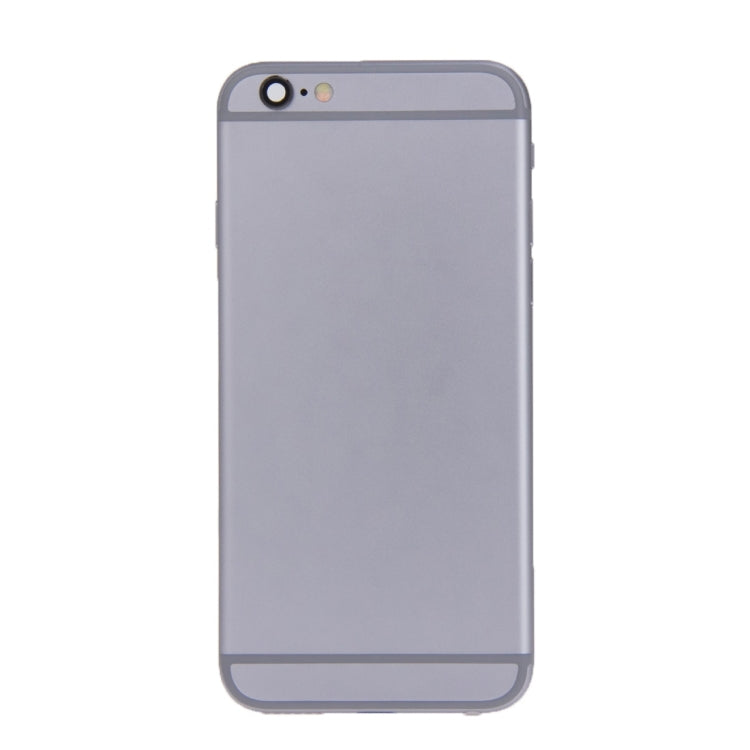 Battery Back Cover Assembly with Card Tray for iPhone 6s(Grey) - iPhone 6S/6S Plus Parts by PMC Jewellery | Online Shopping South Africa | PMC Jewellery