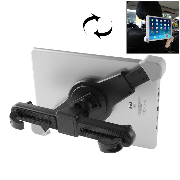 Universal 360 Degrees Rotation Car Headrest Mount Holder, For iPad, Samsung, Lenovo, Sony and Other Tablet PC(Black) - Car Holders by Young Player | Online Shopping South Africa | PMC Jewellery