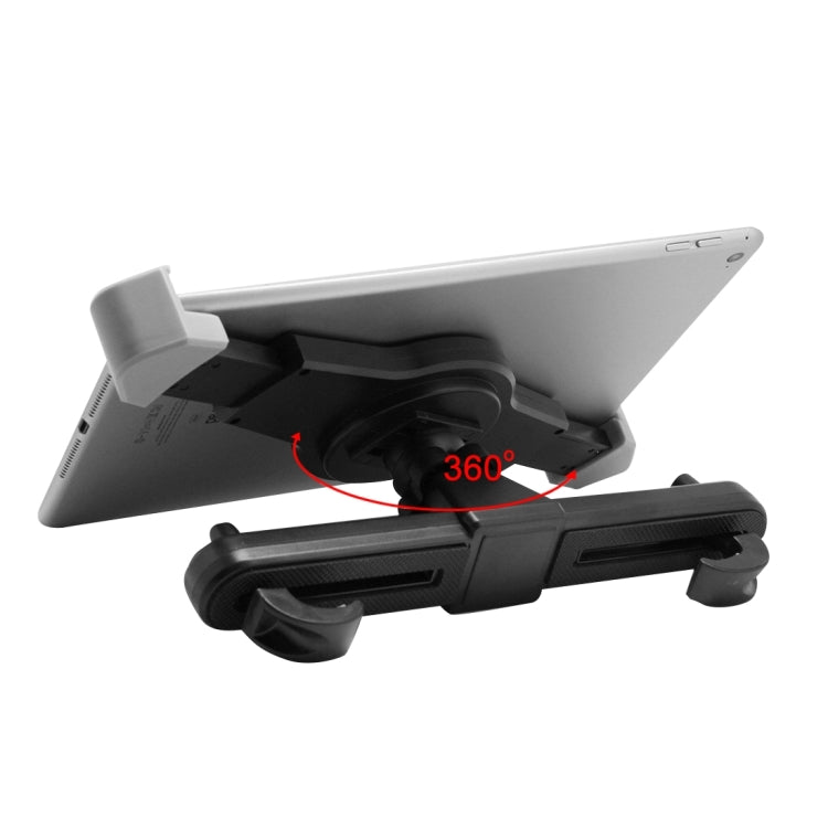 Universal 360 Degrees Rotation Car Headrest Mount Holder, For iPad, Samsung, Lenovo, Sony and Other Tablet PC(Black) - Car Holders by Young Player | Online Shopping South Africa | PMC Jewellery