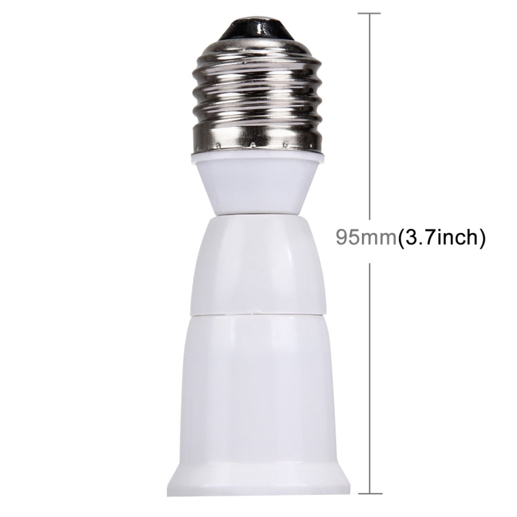 E27 to E27 Light Lamp Bulbs Extension Adapter Converter, Length: 95mm - Lamp Holders & Bases by PMC TechLife | Online Shopping South Africa | PMC TechLife