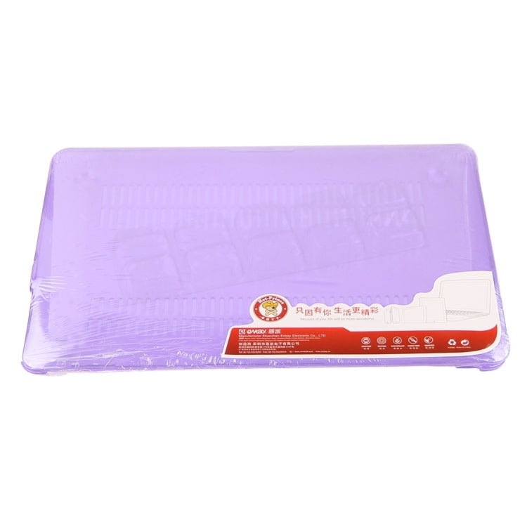 ENKAY for Macbook Pro Retina 13.3 inch (US Version) / A1425 / A1502 Hat-Prince 3 in 1 Crystal Hard Shell Plastic Protective Case with Keyboard Guard & Port Dust Plug(Purple) - free shipping - PMC TechLife - Order now!