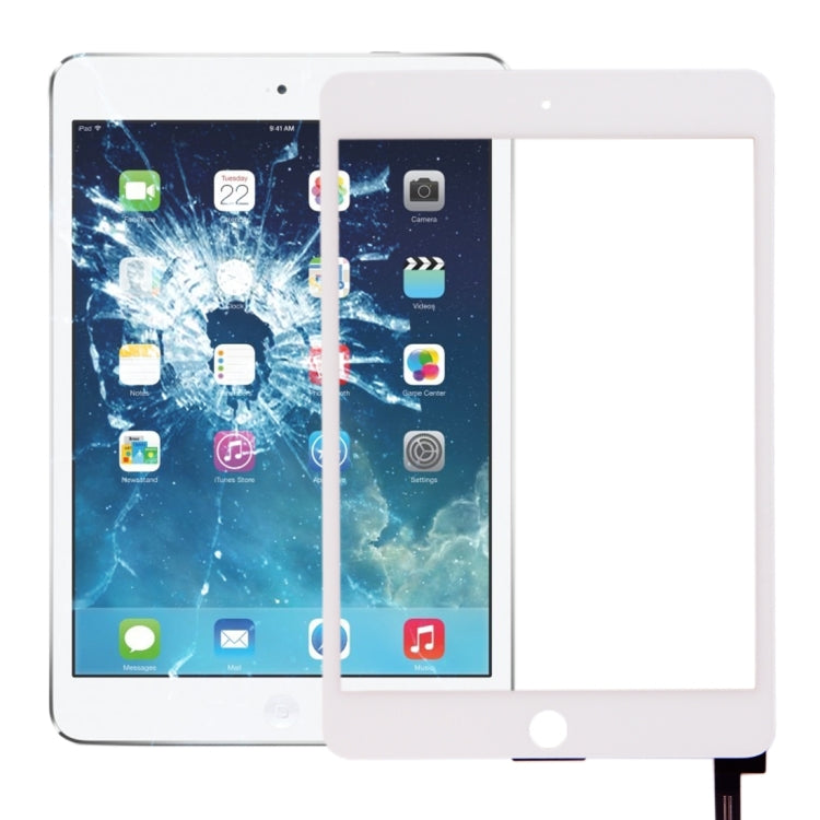 Original Touch Panel for iPad mini 4(White) - iPad mini 4 Parts by PMC Jewellery | Online Shopping South Africa | PMC Jewellery