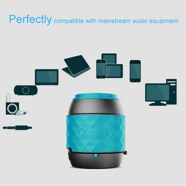 Mobile Portable Hands-free & NFC Bluetooth Stereo Speaker(Blue) - Desktop Speaker by PMC Jewellery | Online Shopping South Africa | PMC Jewellery