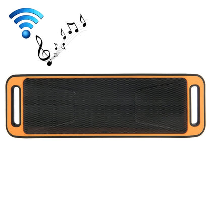 Portable Stereo Wireless Bluetooth Music Speaker, Support Hands-free Answer Phone & FM Radio & TF Card, For iPhone, Galaxy, Sony, Lenovo, HTC, Huawei, Google, LG, Xiaomi, other Smartphones(Orange) - Desktop Speaker by PMC Jewellery | Online Shopping South Africa | PMC Jewellery