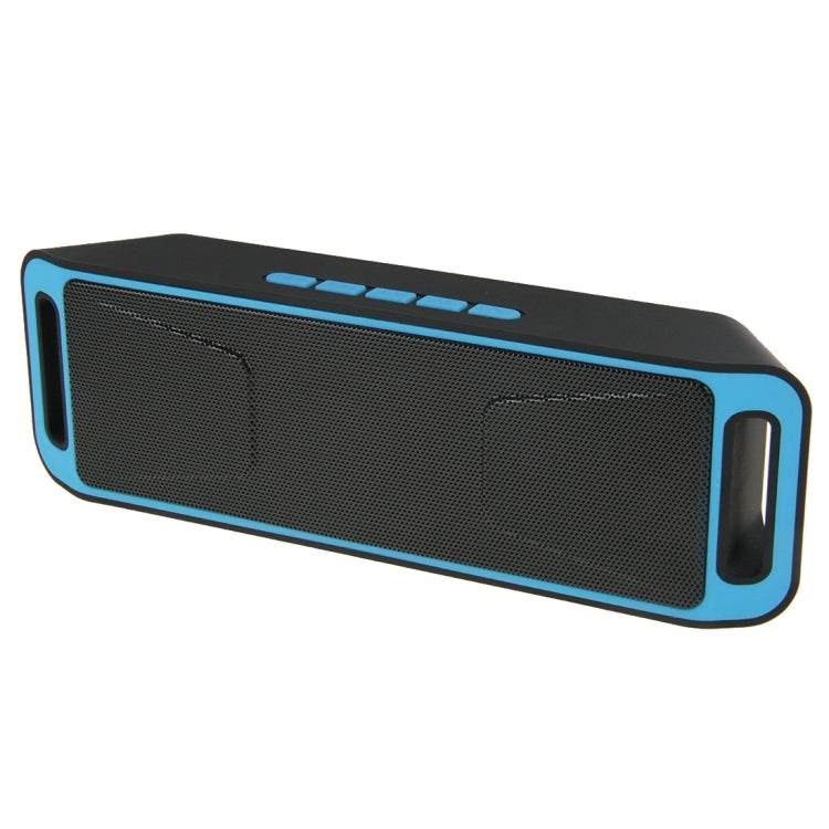 Portable Stereo Wireless Bluetooth Music Speaker, Support Hands-free Answer Phone & FM Radio & TF Card, For iPhone, Galaxy, Sony, Lenovo, HTC, Huawei, Google, LG, Xiaomi, other Smartphones(Blue) - Desktop Speaker by PMC Jewellery | Online Shopping South Africa | PMC Jewellery