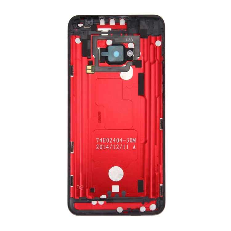 Full Housing Cover (Front Housing LCD Frame Bezel Plate + Back Cover) for HTC One M7 / 801e(Red) - Full Housing Cover by PMC Jewellery | Online Shopping South Africa | PMC Jewellery