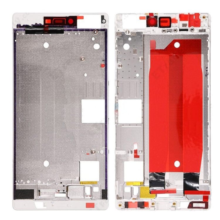 Front Housing Screen Frame Bezel  for Huawei Ascend P8(White) - Full Housing Cover by PMC Jewellery | Online Shopping South Africa | PMC Jewellery