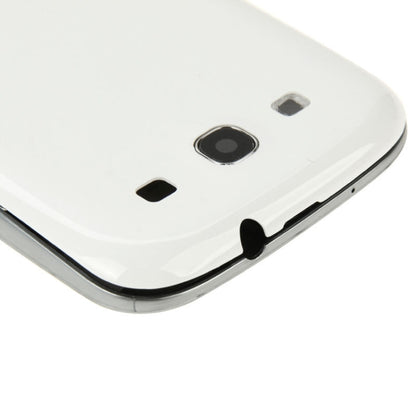 For Galaxy SIII LTE / i9305 Full Housing Faceplate Cover  (White) - Back Cover by PMC Jewellery | Online Shopping South Africa | PMC Jewellery