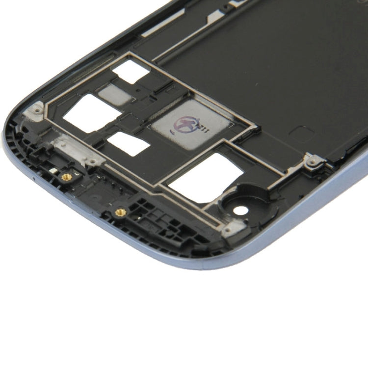 For Galaxy S III / i747 Full Housing LCD Frame Bezel Plate  + Back Cover (Blue) - Back Cover by PMC Jewellery | Online Shopping South Africa | PMC Jewellery