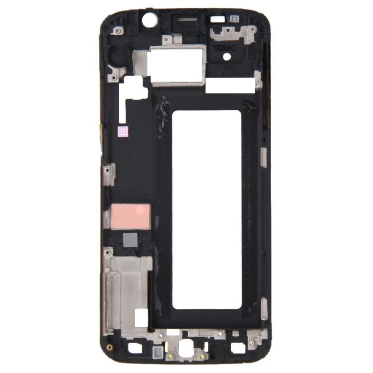 For Galaxy S6 Edge / G925 Front Housing LCD Frame Bezel Plate - Frame Bezel Plate by PMC Jewellery | Online Shopping South Africa | PMC Jewellery