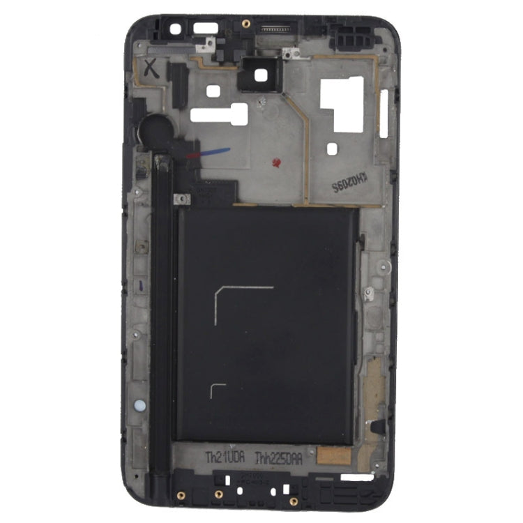 For Galaxy Note i9220 LCD Middle Board with Flex Cable (Black) - Frame Bezel Plate by PMC Jewellery | Online Shopping South Africa | PMC Jewellery