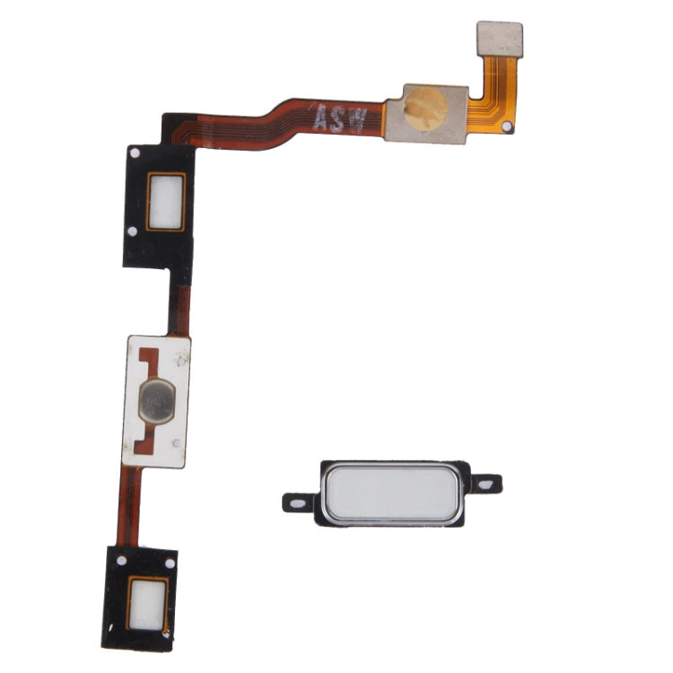 For Galaxy Note i9220 LCD Middle Board with Flex Cable (White) - Frame Bezel Plate by PMC Jewellery | Online Shopping South Africa | PMC Jewellery