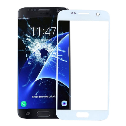 For Galaxy S7 / G930  Front Screen Outer Glass Lens (White) - Outer Glass Lens by PMC Jewellery | Online Shopping South Africa | PMC Jewellery