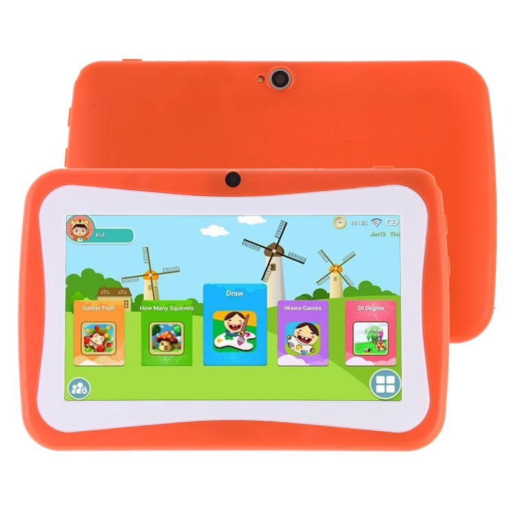 Kids Education Tablet PC, 7.0 inch, 1GB+8GB, Android 4.4.2 Allwinner A33 Quad Core 1.3GHz, WiFi, TF Card up to 32GB, Dual Camera(Orange) -  by PMC Jewellery | Online Shopping South Africa | PMC Jewellery