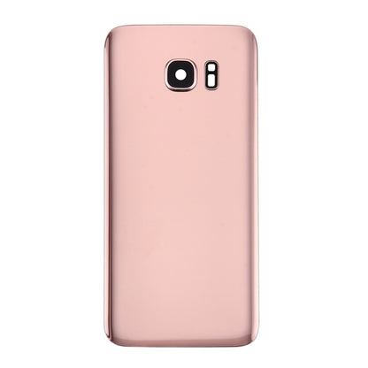 For Galaxy S7 Edge / G935 Original Battery Back Cover with Camera Lens Cover (Rose Gold) - Back Cover by PMC Jewellery | Online Shopping South Africa | PMC Jewellery