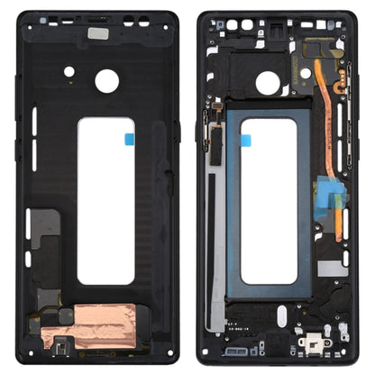 For Galaxy Note 8 / N950 Front Housing LCD Frame Bezel Plate (Black) - Frame Bezel Plate by PMC Jewellery | Online Shopping South Africa | PMC Jewellery