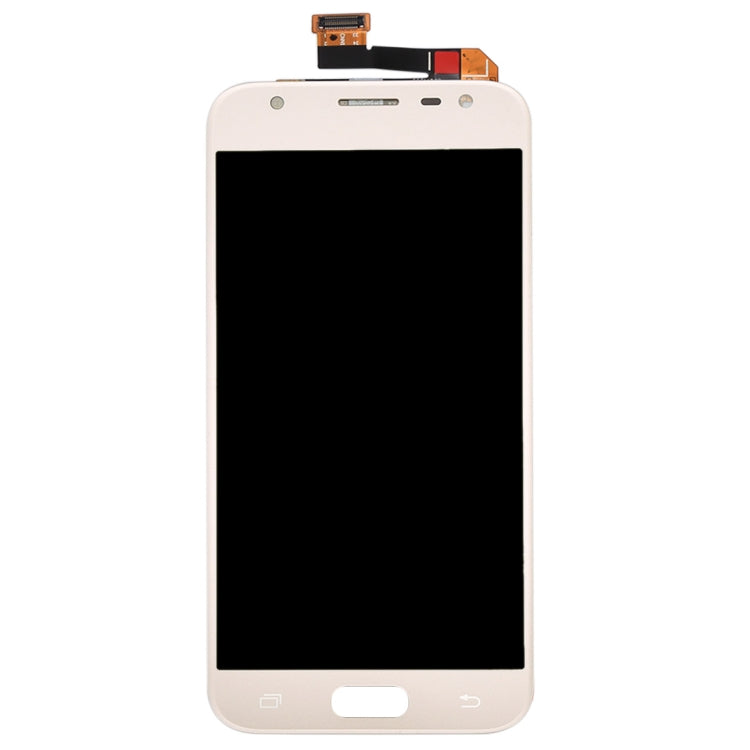 Original LCD Screen for Galaxy J3 (2017), J330F/DS, J330G/DS with Digitizer Full Assembly (Gold) - LCD Screen by PMC Jewellery | Online Shopping South Africa | PMC Jewellery