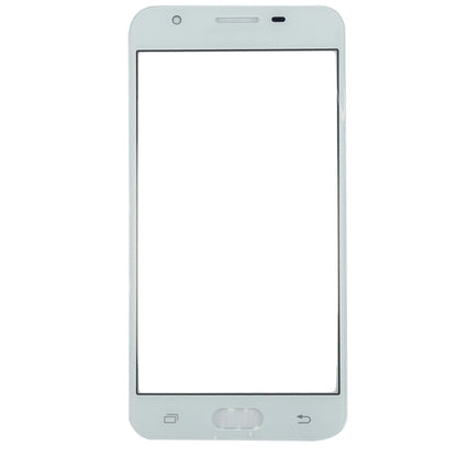 For Galaxy On5 / G550  Front Screen Outer Glass Lens(White) - Outer Glass Lens by PMC Jewellery | Online Shopping South Africa | PMC Jewellery