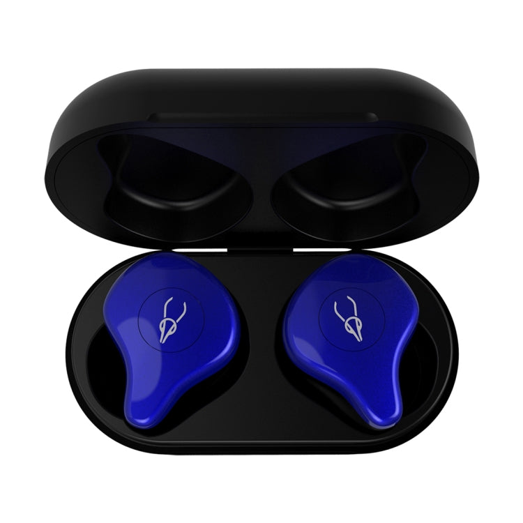 SABBAT X12PRO Mini Bluetooth 5.0 In-Ear Stereo Earphone with Charging Box, For iPad, iPhone, Galaxy, Huawei, Xiaomi, LG, HTC and Other Smart Phones(Blue Dome) - Bluetooth Earphone by Sabbat | Online Shopping South Africa | PMC Jewellery | Buy Now Pay Later Mobicred