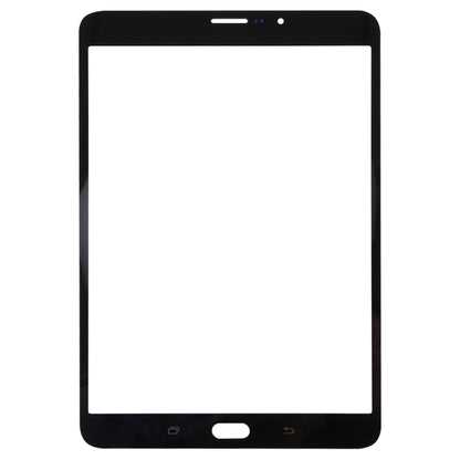 For Galaxy Tab S2 8.0 LTE / T719 Front Screen Outer Glass Lens (Black) - Outer Glass Lens by PMC Jewellery | Online Shopping South Africa | PMC Jewellery