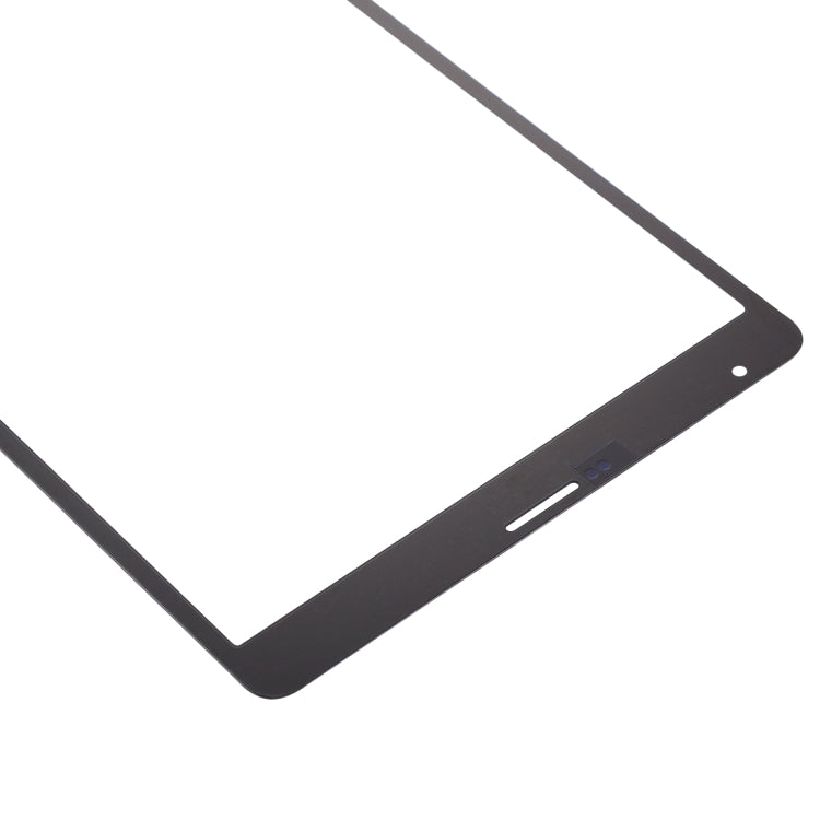 For Galaxy Tab S 8.4 LTE / T705 Front Screen Outer Glass Lens (Black) - Outer Glass Lens by PMC Jewellery | Online Shopping South Africa | PMC Jewellery