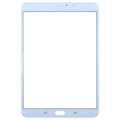 For Galaxy Tab S2 8.0 / T713 Front Screen Outer Glass Lens (White) - Outer Glass Lens by PMC Jewellery | Online Shopping South Africa | PMC Jewellery