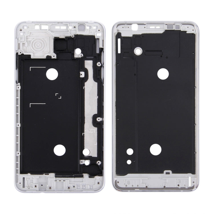 For Galaxy J7 (2016) / J710 Front Housing LCD Frame Bezel Plate (Silver) - Frame Bezel Plate by PMC Jewellery | Online Shopping South Africa | PMC Jewellery