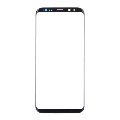 For Galaxy S9+ Front Screen Outer Glass Lens(Black) - Outer Glass Lens by PMC Jewellery | Online Shopping South Africa | PMC Jewellery