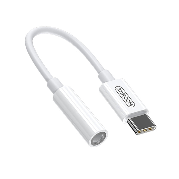 JOYROOM SH-C1 Type-C / USB-C to 3.5mm Digital Audio Converter Adapter (White) - free shipping - PMC TechLife - Order now!