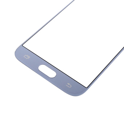 For Galaxy J3 (2017) / J330 Front Screen Outer Glass Lens (Blue) - Outer Glass Lens by PMC Jewellery | Online Shopping South Africa | PMC Jewellery