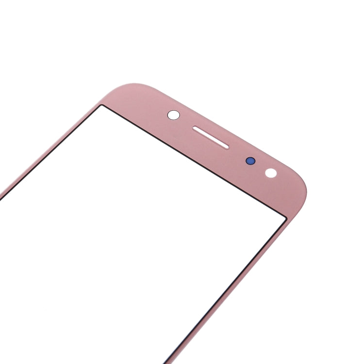 For Galaxy J5 (2017) / J530 Front Screen Outer Glass Lens (Rose Gold) - Outer Glass Lens by PMC Jewellery | Online Shopping South Africa | PMC Jewellery