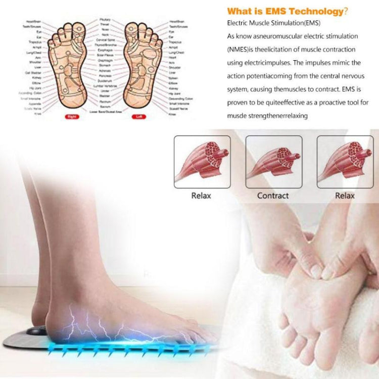 EMS Micro-current Smart Foot Pad Foot Massage Physical Therapy (Battery Version) - Massage & Relaxation by PMC Jewellery | Online Shopping South Africa | PMC Jewellery