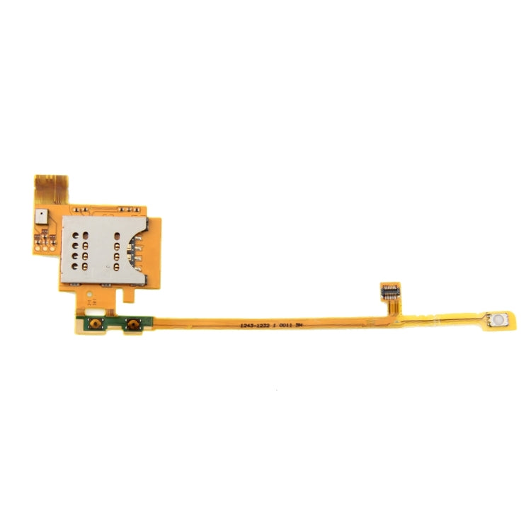 SIM Card Flex Cable for Sony Ericsson Xperia Pro MK16i MK16 - Flex Cable by PMC Jewellery | Online Shopping South Africa | PMC Jewellery