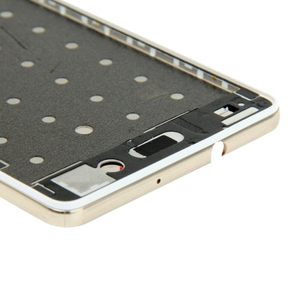 For Huawei P8 Lite Front Housing LCD Frame Bezel Plate(Gold) - Full Housing Cover by PMC Jewellery | Online Shopping South Africa | PMC Jewellery