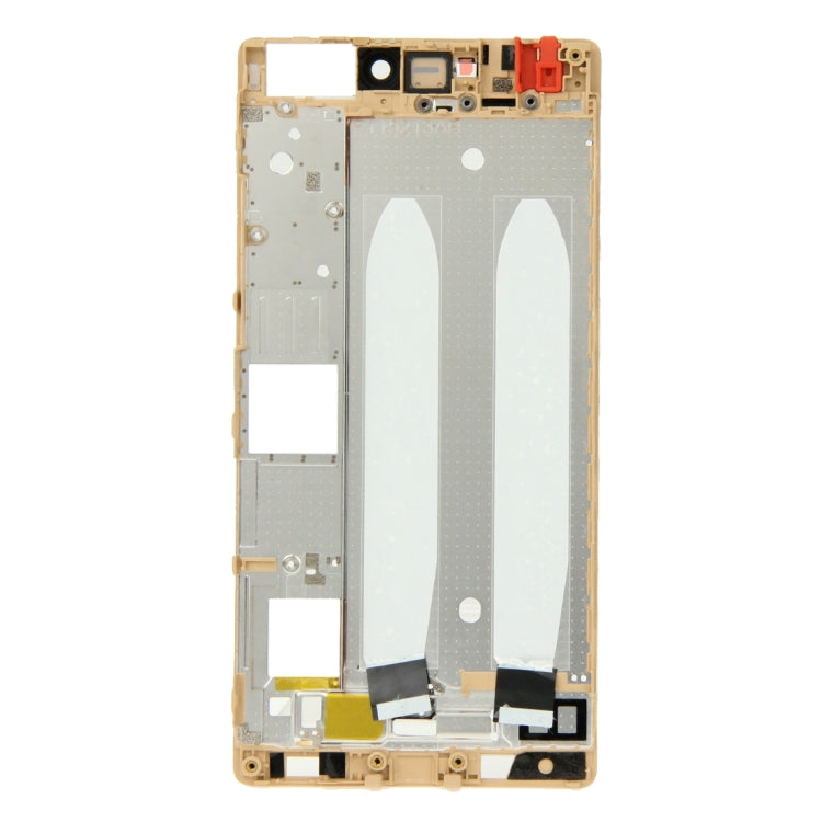 For Huawei P8 Front Housing LCD Frame Bezel Plate(Gold) - Full Housing Cover by PMC Jewellery | Online Shopping South Africa | PMC Jewellery