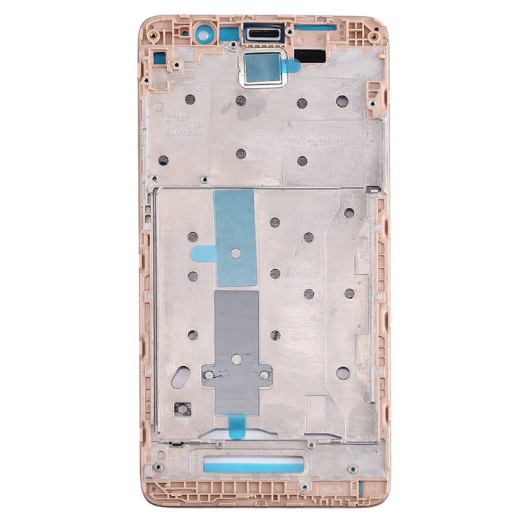 Front Housing LCD Frame Bezel Plate for Xiaomi Redmi Note 3(Gold) - Frame Bezel Plate by PMC Jewellery | Online Shopping South Africa | PMC Jewellery