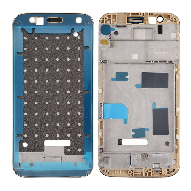 For Huawei G8 Front Housing LCD Frame Bezel Plate(Gold) - Full Housing Cover by PMC Jewellery | Online Shopping South Africa | PMC Jewellery