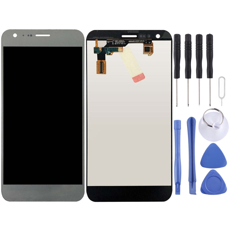 Original LCD Screen for LG X Cam / K580 / K580I / K580Y with Digitizer Full Assembly (Silver) - For LG by PMC Jewellery | Online Shopping South Africa | PMC Jewellery