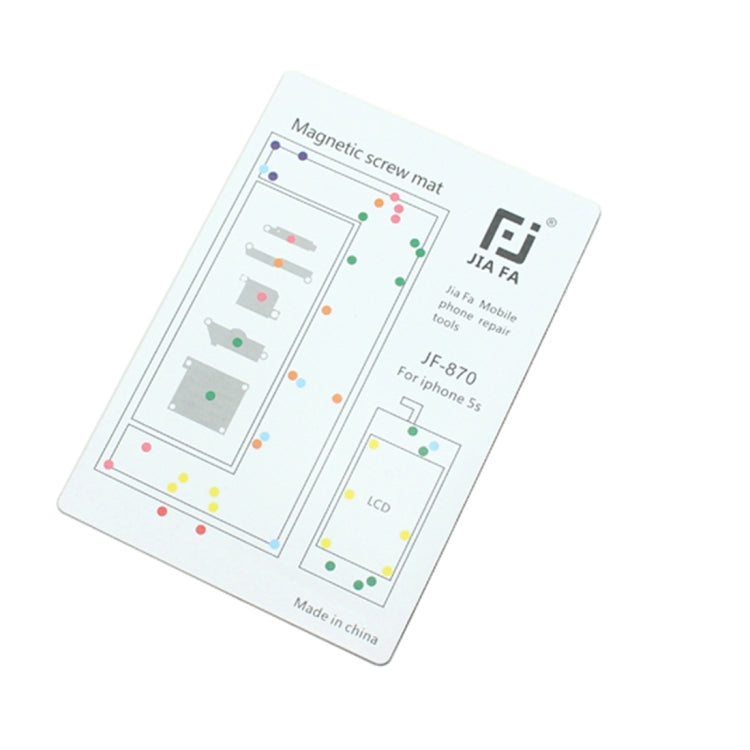JIAFA Magnetic Screws Mat for iPhone 5S - Magnetic Screws Mat by JIAFA | Online Shopping South Africa | PMC TechLife