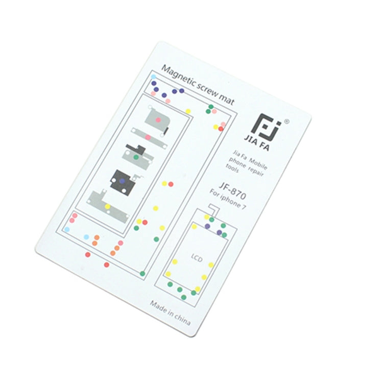 JIAFA Magnetic Screws Mat for iPhone 7 - Magnetic Screws Mat by JIAFA | Online Shopping South Africa | PMC TechLife