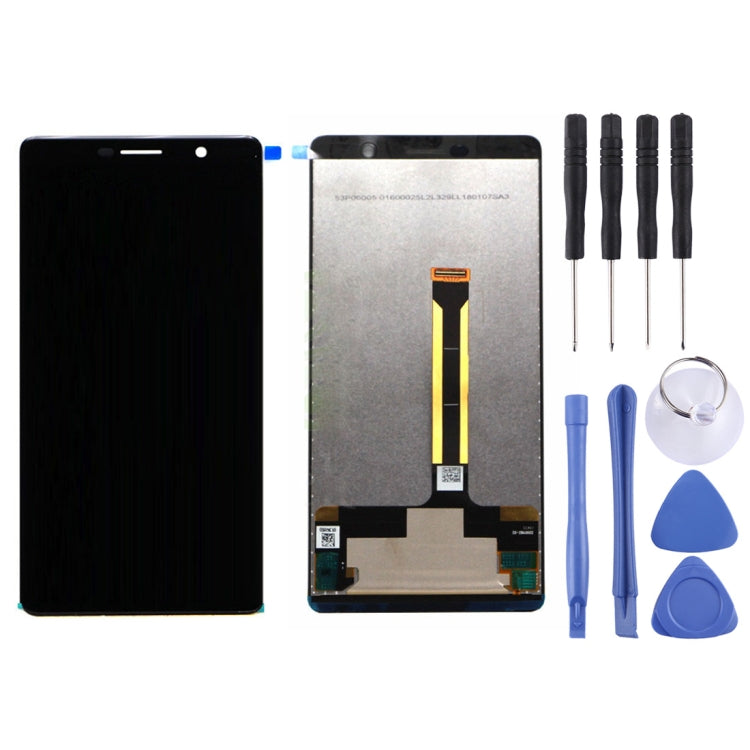 LCD Screen and Digitizer Full Assembly for Nokia 7 Plus / E9 Plus(Black) - free shipping - PMC TechLife - Order now!