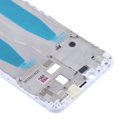 Front Housing LCD Frame Bezel Plate for Asus Zenfone 4 Max ZC554KL X00IS X00ID(White) - Frame Bezel Plate by PMC Jewellery | Online Shopping South Africa | PMC Jewellery