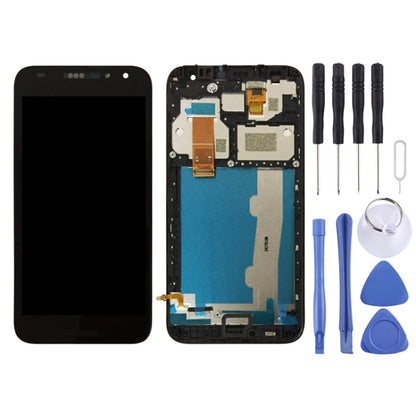 OEM LCD Screen for Alcatel A3 5046 / 5046D / 5046X / OT5046 Digitizer Full Assembly with Frame (Black) - LCD Screen by PMC Jewellery | Online Shopping South Africa | PMC Jewellery